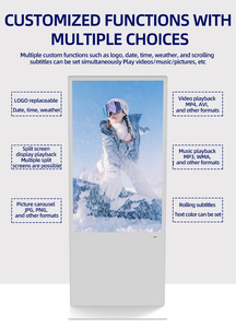 גבוהה 4k 32-43/50/55 אינץ רצפה מסך מגע מסך מסך מסך מסך מסך מסך מסך מסך מסך מגע דיגיטלי - Product Image 4