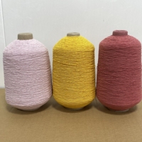 Fil élastique recouvert de caoutchouc naturel de latex, fil de polyester latex pour broderie au point de croix, crochet, chaussettes, gants, sous-vêtements, sangles