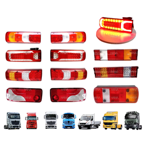 Feu arrière LED haute luminosité 20565106 21063891 compatible avec les camions lourds et les camions de pompiers V-olvo FH/FM/FMX - Product Image 1