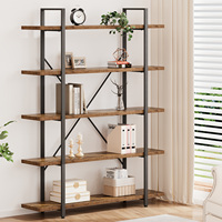 Étagères de présentation simples de style moderne Étagère à livres Bibliothèque en bois