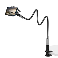 Fabricant OEM Clip de support de téléphone paresseux Support de montage de moniteur compatible flexible et support de caméra sur étagère