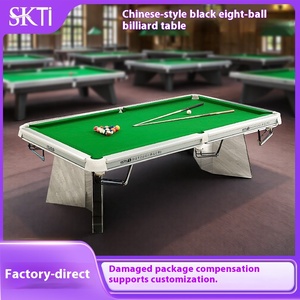 Cao Cấp Trung Quốc Phong Cách Rắn Gỗ Bàn Hồ Bơi Với Slate Giường Không Thấm Nước Khăn Trải Bàn Nhà Sử Dụng Hồ Bơi Bàn Bida - Product Image 2