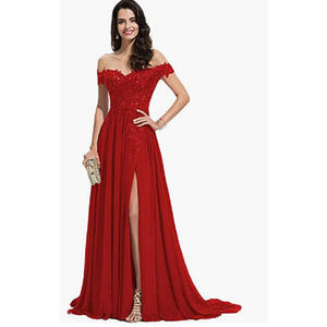 Robes de <span class=keywords><strong>demoiselle</strong></span> <span class=keywords><strong>d</strong></span>'<span class=keywords><strong>honneur</strong></span> en mousseline de soie avec appliques en dentelle, sur mesure, couleur personnalisée, grande taille, épaules <span class=keywords><strong>d</strong></span>énudées, fente haute, longues, <span class=keywords><strong>pas</strong></span> chères, pour les fêtes - Product Image 2