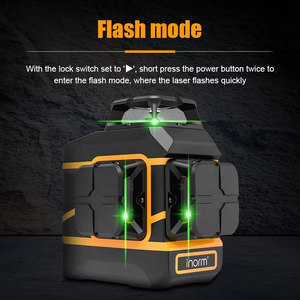 <span class=keywords><strong>Nivel</strong></span> <span class=keywords><strong>Láser</strong></span> Industrial de 12 Líneas con Haz Verde, Autonivelante, 3D, <span class=keywords><strong>Profesional</strong></span>, para Construcción, <span class=keywords><strong>360</strong></span> Grados - Product Image 2