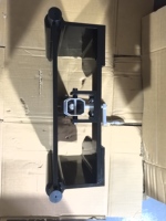Plaque de levage de transom à réglage manuel, hauteur de levage 130 mm, capacité 110 kg, 50 CV, pour bateau pneumatique et yacht