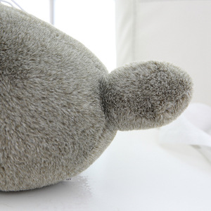 EZBABY Peluche Lapin Mignon en Forme de <span class=keywords><strong>Feuille</strong></span> de Lotus, en Coton PP Polaire, Unisexe, Coussin de Main Chaud en Tissu de Coton pour Anniversaire d'Enfants - Product Image 4