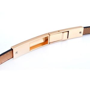 Cinturón ajustado de <span class=keywords><strong>charol</strong></span> para mujer, cinturón ajustable de cintura delgada con cierre de cuero genuino con hebilla dorada para vestido de 24-40 pulgadas - Product Image 2