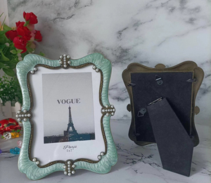 Manufacturer Well Made Home Table Decoration Luxury Crystal Metal European Photo <b>Frame</b> - Product Image 2