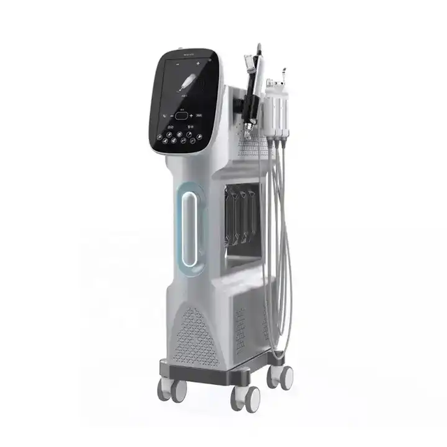 9 in 1 Hydra H2O2 Bubble Facial Machine Water Dermabrasion and Hydrogen Oxygen Jet Aqua Peel Beauty Salon Equipment