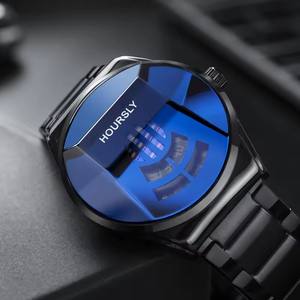 นาฬิกาควอตซ์ BESTWIN 9151 สำหรับผู้ชาย นาฬิกาข้อมือหนังแท้ กันน้ำ ตัวเรือนเหล็ก นาฬิกาผู้ชาย - Product Image 4