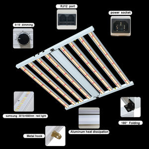 Nouveau Luxx Lighting Pro <span class=keywords><strong>Xr</strong></span> 860 Watt LED Boya Grow Light avec corps en aluminium pour application Bloom - Product Image 3