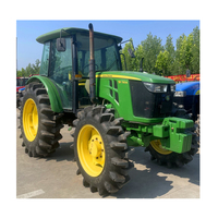 Tractor John deerre 4x4wd 120hp, con implementos agrícolas, gran oferta