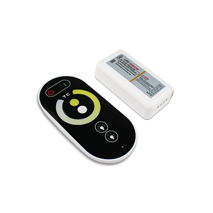 Led cảm ứng điều khiển 5050 2835 đôi màu 24V 12v12a vỏ nhựa RF 6 phím cảm ứng điều khiển từ xa CCT Led điều khiển ánh sáng - Product Image 1