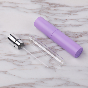 Wholesale Factory 10ml Refillable Perfume Atomizer Portable Rotary Twist Telescopic Empty <strong>Plastic</strong> <strong>Bottle</strong> Custom Logo for Travel - Product Image 6