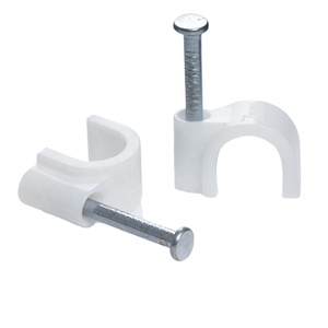 <span class=keywords><strong>Grapas</strong></span> de <span class=keywords><strong>Cable</strong></span> gris de alta calidad para cableado eléctrico <span class=keywords><strong>Cable</strong></span> de pared Clip de alambre Grapa de soporte plano Excelentes sujetadores - Product Image 6