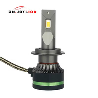 Ampoules de phares LED H7 haute puissance pour voiture, 65W 6500K, super lumineuses, phares LED automatiques pour véhicule