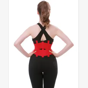 Custom Adjustable Tummy Safety Elastic Back Support Brace Waist Trainer Waist Trimmer Belt For Back Pain