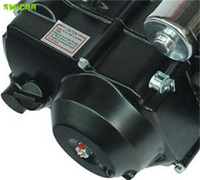 Moteur SWICOO Lifan 125cc à démarrage électrique 3+1 vitesses avec marche arrière pour moto tout-terrain, pit bike, VTT