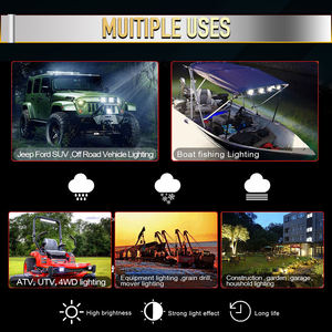 Auxtings-barre lumineuse Led haute puissance, super mince, double rangée, barre d'éclairage pour camion, ATV, UTV, SUV, à faisceau combo - Product Image 3