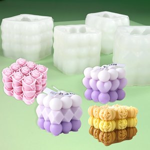 <span class=keywords><strong>Moule</strong></span> en silicone pour bougie cube <span class=keywords><strong>magique</strong></span> à 6 maillons <span class=keywords><strong>Moule</strong></span> en gypse pour <span class=keywords><strong>mini</strong></span> cube <span class=keywords><strong>magique</strong></span> à 15 maillons <span class=keywords><strong>Moule</strong></span> de cuisson pour gâteau en mousse de cœur - Product Image 2