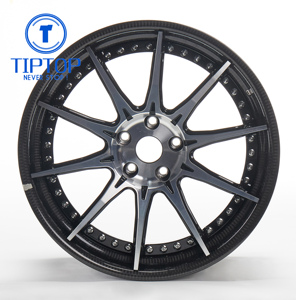 Nuevos Diseños de Ruedas de Fibra de Carbono Tamaño 19 y 20 Pulgadas  Aluminio para Automóvil Logotipo Personalizable - Product Image 2