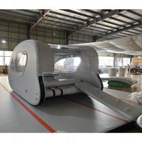 Yacht gonflable personnalisé par le fabricant Bateau ponton électrique Catamaran gonflable en PVC DWF