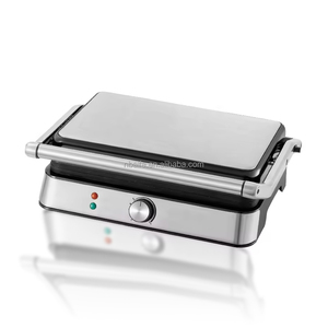 Aifa 34*23cm XL <span class=keywords><strong>XXL</strong></span> Plaque détachable à 6 tranches <span class=keywords><strong>Grill</strong></span> <span class=keywords><strong>Panini</strong></span> professionnel 2200W 2000W Grande grille de contact mécanique avec minuterie - Product Image 1