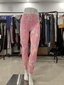 Logo personnalisé de haute qualité tie-dye poche latérale Fitness Leggings haute élasticité Leggings de yoga respectueux de la peau - Product Image 2