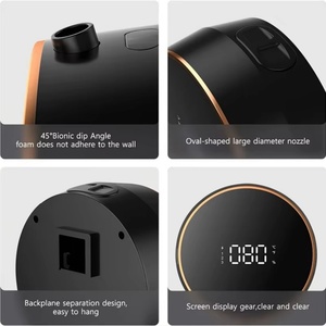 Custom Logo New Automatic Hand Sanitizer <b>Smart</b> Induction Household Electric <b>Smart</b> Foam Wall-Mounted Mobile Phone Soap Dispenser - Product Image 5