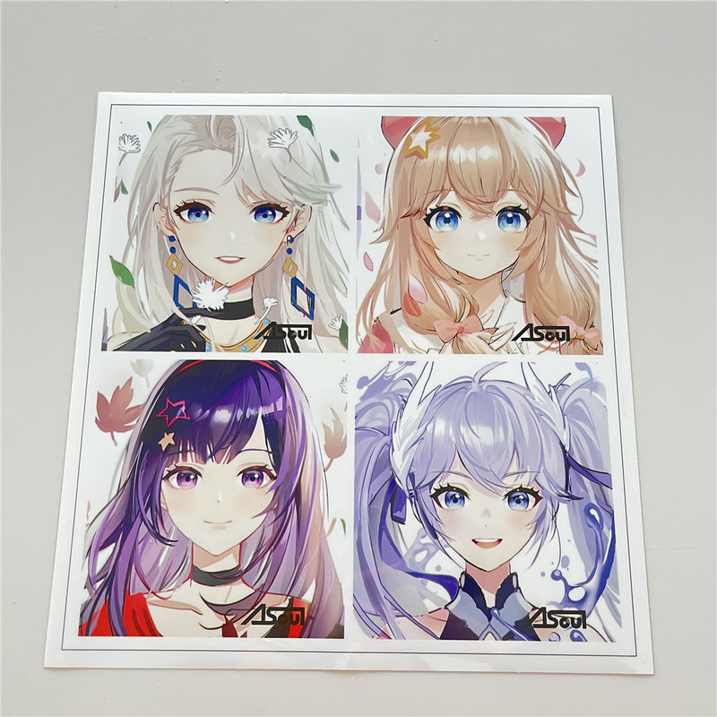 Custom Anime Poster Printing Vibrant PP
