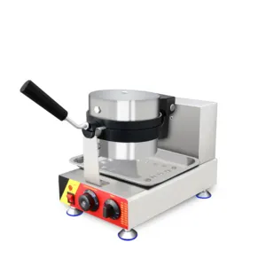 New Style Rotate Waffle Maker Machine For Sale Waffel Machine Commercial Digital Waffle Egg Burger Maker