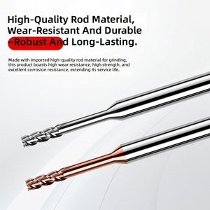 Fraise à queue plate à col long, 4 dents, HRC55, sur mesure ODM - Product Image 3
