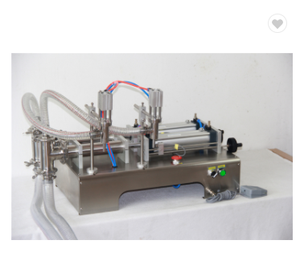 G2WY Mesin Pengisi Oli Minuman, Kepala Ganda Horizontal Elektrik 5-5000ML, Mesin Pengisi Minyak Cair, Mesin Pengisi Air - Product Image 4