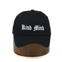 Gorra Deportiva Negra de Calidad de Marca con Logotipo Personalizado, Gorra de Béisbol Unisex de 6 Paneles, Gorra Personalizada Bordada, Gorra de Papá, Estilo Urbano 100%