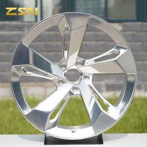 Nouvelles jantes en alliage forgé Flow 5x112 17 18 19 pouces 8J concaves pour Audi B8 <span class=keywords><strong>B9</strong></span> A4 A5 A6 A7 A8 Q5 - Finition argent - Product Image 2