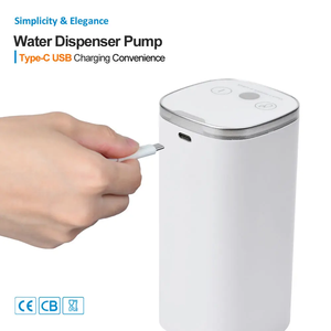Bomba Dispensadora <span class=keywords><strong>de</strong></span> <span class=keywords><strong>Agua</strong></span> Automática Eléctrica Portátil y Plegable con Pantalla Digital y Carga USB Tipo C <span class=keywords><strong>para</strong></span> Garrafón <span class=keywords><strong>de</strong></span> 5 Galones - Product Image 6