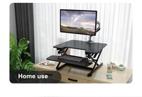 Support d'Ordinateur Portable Moderne Ergonomique Réglable en Hauteur en HPL Phénolique, Capacité de Charge 15kg, Matériau Écologique pour Bureau