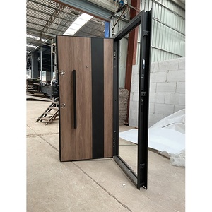 Techtop hiện đại cổ điển bọc thép cửa sang trọng gà tây an ninh lối vào chính với tính năng chống trộm bề mặt hoàn thiện - Product Image 2