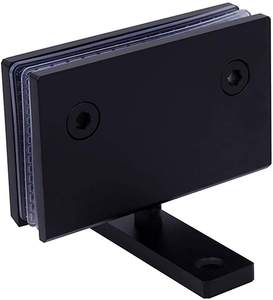 Black Heavy Duty 360 Graden Glazen Deur Kast Showcase Kast Klem Frameloze Pivot Glas Douche Deuren Scharnier Vervanging Deel - Product Image 2