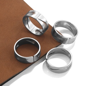 Low Price Stocked Hip-Hop Couple <strong>Rings</strong> - Personalized, Fashionable, Retro, <strong>Statement</strong> Finger <strong>Rings</strong> for Couples, Party Lovers - Product Image 2