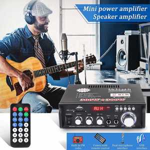 Mini Amplificador de Audio Estéreo Integrado para Cine en Casa, Karaoke, Bajos, 2 Canales, Amplificador de Sonido para Auto - Product Image 5