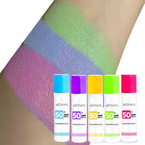 日焼け止め日焼け止めSpf50プライベートラベル日焼け止めスプレーマットミネラル子供または女性のためのスティックの日焼け止め