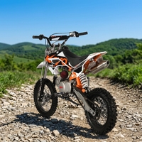 Moto tout-terrain pour enfants Kayo TSD110 110cc 4 temps à essence avec démarrage semi-automatique 4 vitesses et démarrage au kick