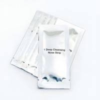 Bandes de nez imprimées avec logo personnalisé sac cosmétique en plastique à fermeture éclair plâtre étanche à l'humidité anti-ronflement autocollant nasal sac vide