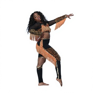 Nuevos Trajes de Baile y Animación Majarotte para Mujer, Uniformes de Animación, Conjuntos de Baile para Club Nocturno, Ropa de Fiesta, 100% Poliéster - Product Image 3