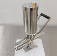 Machine manuelle d'injection de crème pour croissants, gâteaux et choux à la crème