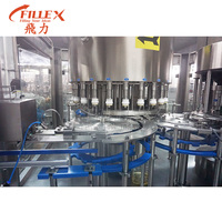 Kleine Schaal 6000BPH Sap Bottelen Plant Productielijn Automatische Vruchtensap Vulmachine Sap Bottelen Machine