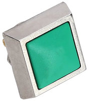ELEWIND Interrupteur à bouton-poussoir carré économique 12 mm IP65 1NO (PM121S-10/T) Type économique