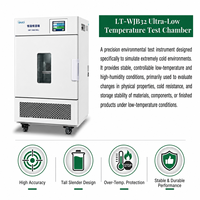 Cámara de Prueba Ambiental Programable -50 ° De la C a 0 ° Máquina de Prueba de Baja Temperatura de Alta Precisión para Electrónica