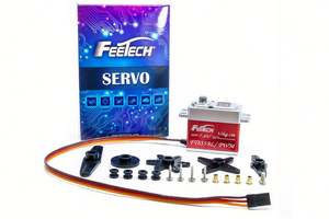 35kg Digital Steering RC Servo High Torque Metal Gear Componentes alimentados por batería para Nitro RC Car para niños - Product Image 5